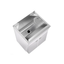 Kit Lavanderia Com Balcão GhelPlus 48L 610X506X500Mm