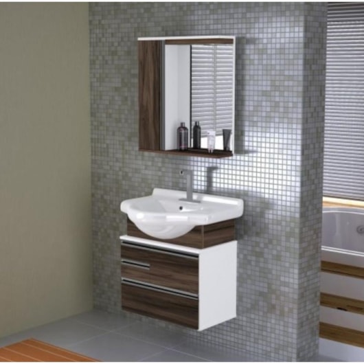 Kit Para Banheiro Firenze 63,5cm 574040 Castaine Rorato - Imagem principal - 2300226a-a6e6-4bff-844c-46652919efe2