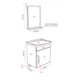 Kit Para Banheiro Siena 39cm Com 1 Porta 578202 Branco Rorato - 7790e2ea-b529-4236-95c9-61bd3e00577e