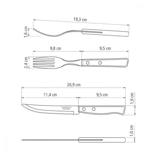 Kit Para Churrasco Em Inox Com 14 Peças Madeira Natural Tramontina - Imagem principal - b74008a0-9053-4860-9634-47fc9f83ebf8