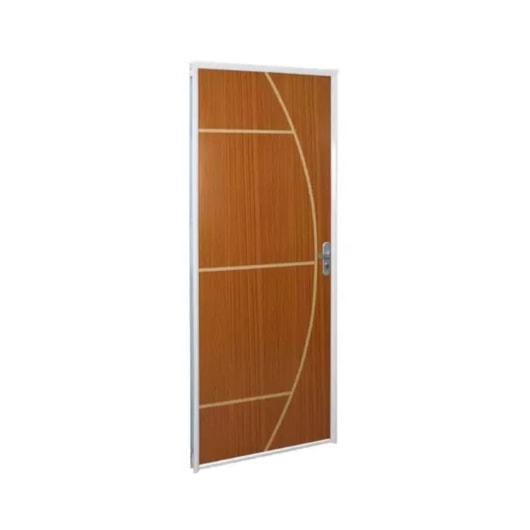 Kit Porta Açomad Abertura Pela Direita Semi Oca Cantareira Mogno MGM 215x85x6cm - Imagem principal - bdaa22b5-03d4-4ad3-aa8e-cab46f433118