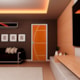 Kit Porta Açomad Semi-Oca Decorativa Gaucha Mogno MGM Abertura Pela Esquerda 215x65x6cm - b492967a-e0f1-4789-b1a2-6318feed89b8