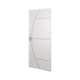 Kit Porta Açomad Semioca Decorativa Gaúcha Abertura Pela Direita Branca MGM 215x65cm - e3f96eba-a7b1-4bee-8dc6-623d2f736086