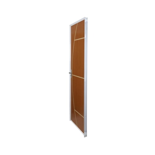 Kit Porta Açomad Semioca Decorativa Gaúcha Abertura Pela Direita Branca MGM 215x65cm - Imagem principal - 3c0bbfe1-5bca-49a5-9d78-3c58ed1bb64d