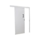 Kit Porta De Correr De Sobrepor Esquerda Melamínica Branco Mgm 215x90x6cm - b2899dc7-2265-4b08-8ec1-7f1150e5f7b1