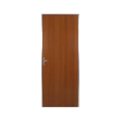 Kit Porta Lisa Abertura Pela Esquerda Semioca Ecomadeiral Mogno MGM 212x95cm