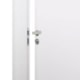 Kit Porta Melaminica Com Abertura Pela Esquerda Madeira Lisa Branco MGM 215x74x12cm - d67eb36b-5e5a-4231-8a9f-f2c1d06ee571
