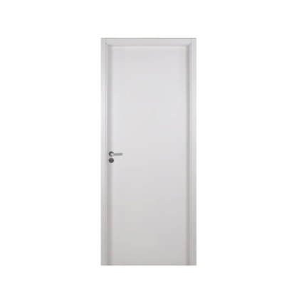 Kit Porta Melaminica Com Abertura Pela Esquerda Madeira Lisa Branco MGM 215x84x12cm