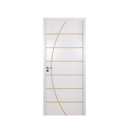 Kit Porta Melamínica Decorada De Madeira Mogno Neblina Abertura Para Esquerda MGM 215x84x10cm - Imagem principal - a348208a-d952-42fc-91ee-245326c2c6fe
