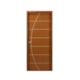 Kit Porta Melamínica Decorada De Madeira Mogno Neblina Abertura Pela Esquerda MGM 215x84x10cm - 25a0f8de-66f6-4807-836b-695906f1b679