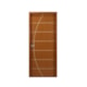 Kit Porta Melamínica Decorativa Abertura Pela Esquerda Neblina Mogno 215x84x16cm - 3d93dfd6-d86d-4d8f-8b3b-efa9cf1a5c3d