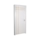 Kit Porta Melamínica Decorativa Semioca Mantiqueira Rq120 Abertura Pela Direita Branco MGM215x74cm - b118792f-77fb-4ff2-bbe2-ae28bfd63948