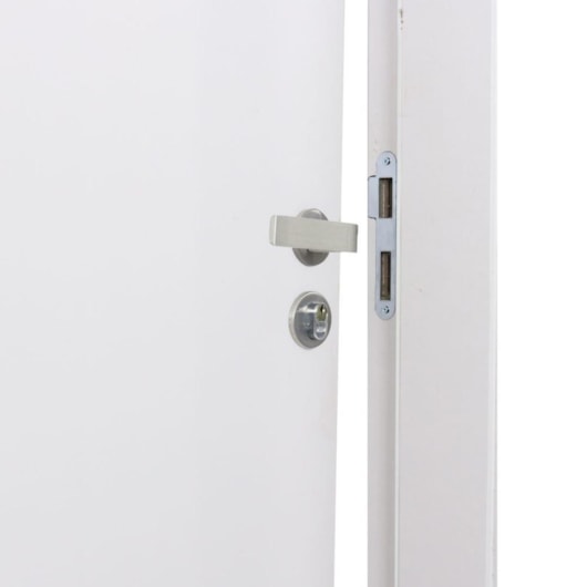 Kit Porta Melamínica Decorativa Semioca Mantiqueira Rq120 Abertura Pela Direita Branco MGM215x74cm - Imagem principal - 506d062a-9f9f-4a5c-bcc0-a19f103581ce