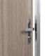 Kit Porta Melaminica Ecomadeiral Lisa Carvalho Quebec Abertura Pela Direita MGM 212x75cm - b512b892-f21b-4b68-8549-bf421416381a