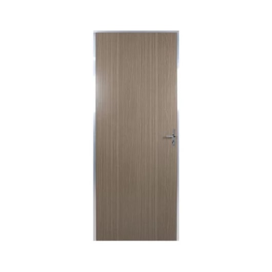 Kit Porta Melaminica Ecomadeiral Lisa Carvalho Quebec Abertura Pela Direita MGM 212x75cm - Imagem principal - d529652b-10e3-482c-8278-cbb230d9f298