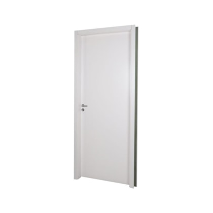 Kit Porta Melamínica Ecomadeiral Lisa Semioca Com Abertura Para Esquerda MGM 212x74cm