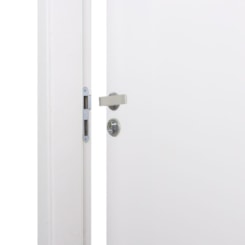 Kit Porta Melamínica Ecomadeiral Lisa Semioca Com Abertura Pela Direita MGM 212x74x10cm