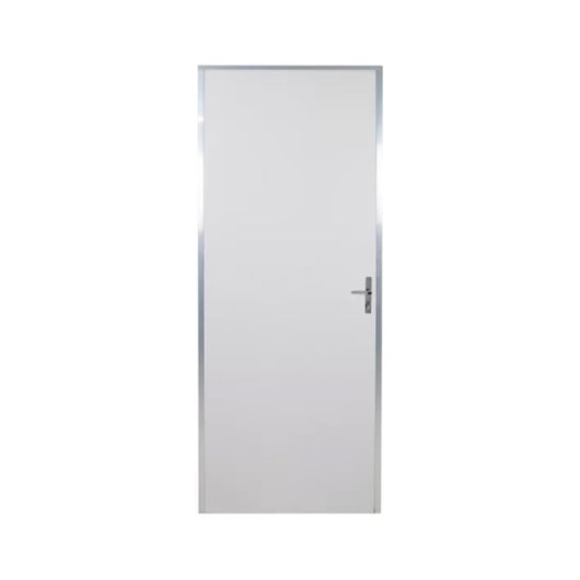 Kit Porta Melamínica Lisa Ecomadeiral Com Abertura Pela Direita Branco MGM 212x85cm - Imagem principal - baa58290-001f-41fa-ae5e-138986e71e5f