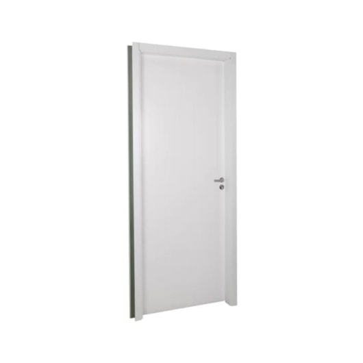 Kit Porta Melaminica Lisa Semioca Abertura Pela Direita Branco MGM 215x74x7cm - Imagem principal - f01cccd2-88e6-457f-b3e2-055c2c2b6e8e
