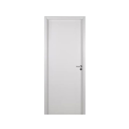 Kit Porta Melaminica Lisa Semioca Abertura Pela Direita Branco MGM 215x74x7cm