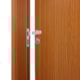 Kit Porta Melamínica Lisa Semioca Com Abertura Pela Esquerda Mogno MGM 215x74cm - fe06c610-0b89-40cb-a64e-da30ad312b30