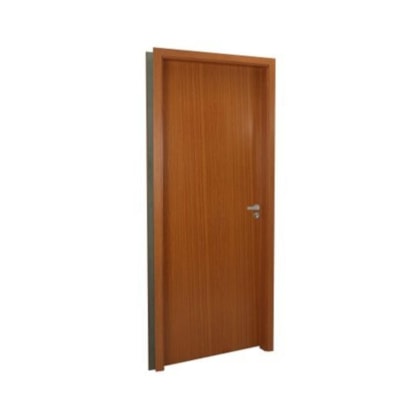 Kit Porta Melamínica Lisa Semioca Corimbia Batente Mdf Abertura Pela Direita Ype Mgm 215x84cm