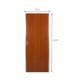 Kit Porta Melamínica Lisa Semioca Mogno Abertura Pela Esquerda Madeiral MGM 212x65cm - 7cb94d3d-fc64-4ec5-b2e8-9bb3ae302656