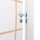 Kit Porta Melamínica Madeira Decorada Nebli Branco Com Abertura Pela Direita MGM 215x84x16cm - da2ee72f-7c67-4df7-8d90-1b806e9c8801