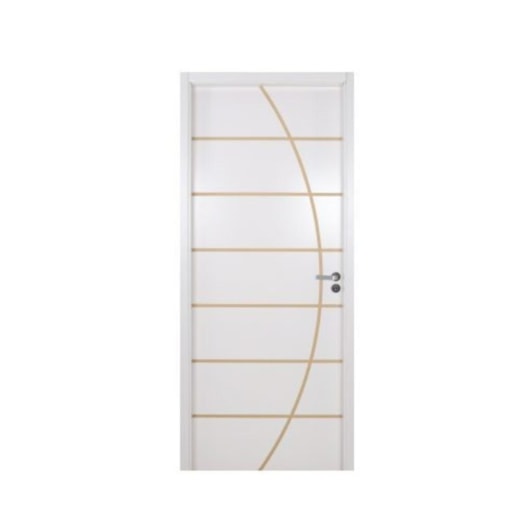 Kit Porta Melamínica Madeira Decorada Nebli Branco Com Abertura Pela Esquerda MGM 215x84x16cm - Imagem principal - 5fc7ad46-8fee-4854-932f-9b44a4bd4420