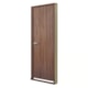 Kit Porta Melamínica Madeira Lisa Abertura Esquerda Carvalho Quebec MGM 215x94x10cm - 91d809ce-805d-4bb2-9e1d-9feedb554ed5