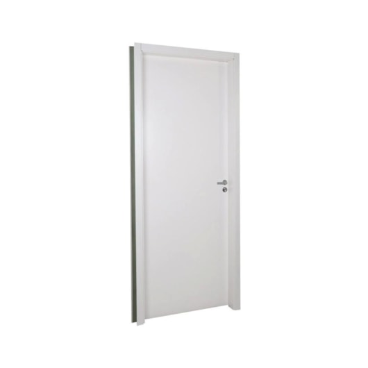 Kit Porta Melaminica Madeira Lisa Abertura Pela Direita Branco MGM 215x64x12cm - Imagem principal - 4c1474e3-8278-4d4f-859d-3ab772a94165