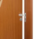 Kit Porta Melamínica Madeira Mogno Com Abertura Pela Direita MGM 215x64x12cm - 13f7d667-6e24-4072-8399-1bb2f5405eee