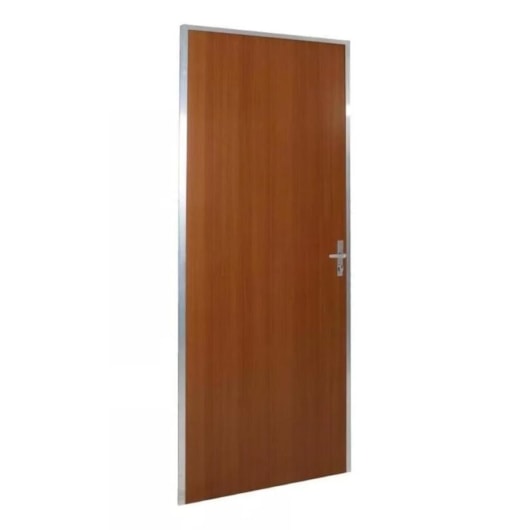 Kit Porta Melamínico Abertura Pela Direita Madeira Lisa Semi Oca Mogno MGM 212x75cm - Imagem principal - 1fa69a95-5626-40ac-b57e-c4451f83bce1
