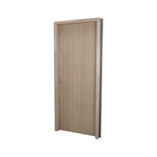 Kit Porta Pronta Madeira Lisa Melamínico Carvalho Alpha Abertura Pela Esquerda MGM 215x74x16cm - Imagem principal - ad688e21-f6fc-48a8-b048-2db33d262dac
