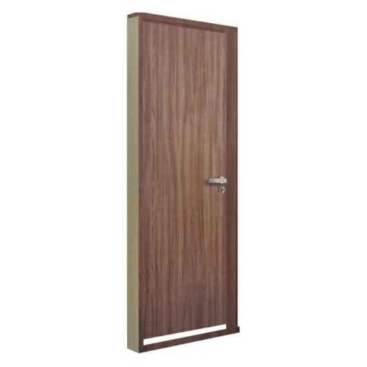 Kit Porta Pronta Madeira Lisa Melamínico Carvalho Quebec Abertura Pela Direita MGM 215x84x16cm - Imagem principal - eb66fbcc-841d-46b1-92c7-ff7936bd354a