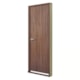 Kit Porta Pronta Madeira Lisa Melamínico Carvalho Quebec Abertura Pela Esquerda MGM 215x74x16cm - 879eeb61-6dcf-45d0-be0a-a97cae76f8ac