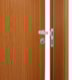 Kit Porta Pronta Madeira Lisa Melamínico Mogno Abertura Pela Direita MGM 215x64x16cm - fc350f68-04e4-4cbb-925a-8bbce49c6006