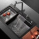 Kit Prime 70 Com Cuba E Misturador Com Acessórios Inclusos Black Matte Lexxa - 72ff7c81-0a47-4f42-b70c-47e7148f52f2