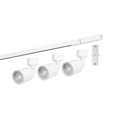 Kit Trilho Direct Led 3000k Branco Taschibra - Imagem principal - f5e02f4d-1ffa-4285-9bae-93ca0b70b7c6