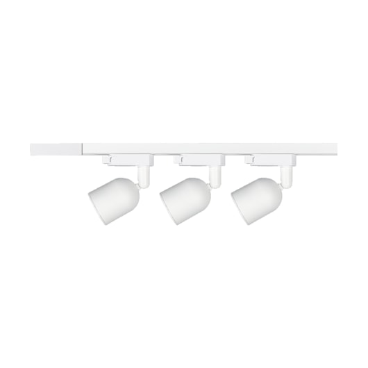 Kit Trilho Elegance Branco Fosco 3 Spots De 7w 6500k Emissão De Luz Branca Avant - Imagem principal - 139d5c75-4b03-4505-88d2-5ea25cd6d10a