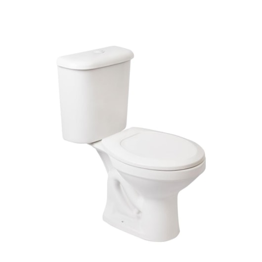 Kit Vaso Com Caixa Acoplada Uno Single Flush Branco Hervy - Imagem principal - b5fd7332-d0ca-407d-b796-9d104c7dc463