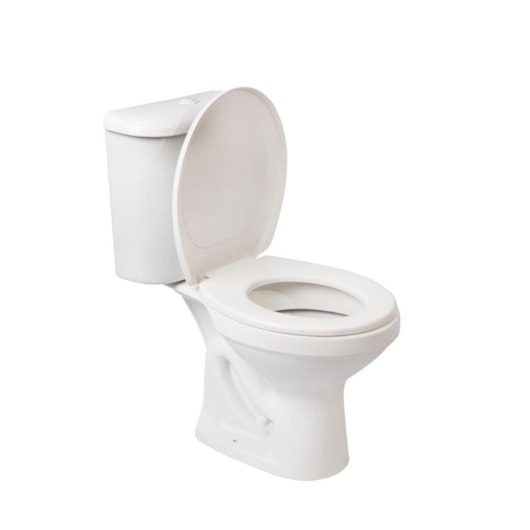 Kit Vaso Com Caixa Acoplada Uno Single Flush Branco Hervy - Imagem principal - d72aad5c-09c4-4fc6-a7fd-50d05c4fb583