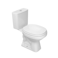 Kit Vaso Sanitário Aspen Com Assento Branco Deca 38x37,5x66,5cm