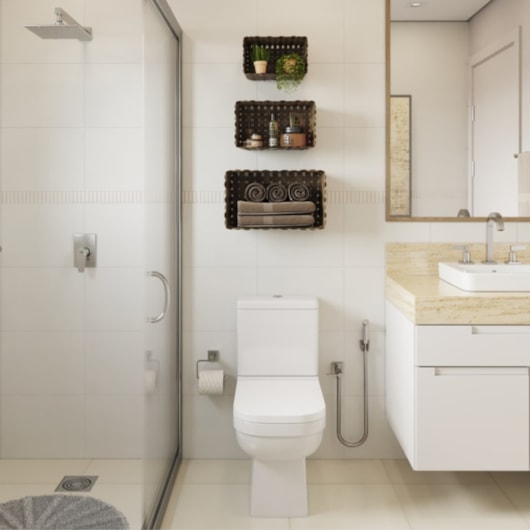 Kit Vaso Sanitário Com Acessórios De Instalação E Caixa Acoplada Com Assento PP Soft Close Elite Branco Celite - Imagem principal - 26e4d875-a71a-48f8-bff4-be74320e5056