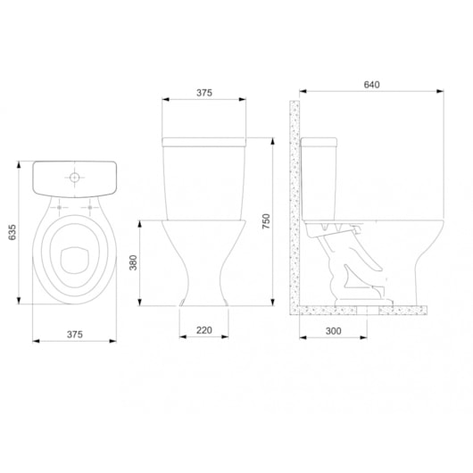 Kit Vaso Sanitario Com Caixa Acoplada 3/6L Itens De Instalação E Assento Pp Saveiro Branco Celite - Imagem principal - d7ab102f-0d4d-4e97-9a8d-b6f6116f1faa