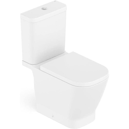 Kit Vaso Sanitário Com Caixa Acoplada Acessórios De Instalação E Assento Termofixo Gap Blanco Mate Roca - Imagem principal - 4e3226fa-f359-4e2d-a5bf-f677f9a36ae6