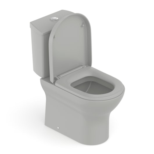 kit Vaso Sanitário Com Caixa Acoplada Acessórios De Instalação E Assento Termofixo Nexo Stone Roca - Imagem principal - 7833fd86-cc59-4023-8573-e431c19162d1