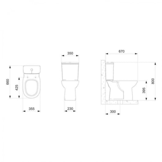 Kit Vaso Sanitário  Com Caixa Acoplada Acessórios De Instalação Pp Debba Round Branco Roca - Imagem principal - 189b9135-e4eb-4352-af41-d1bef98da2a9