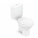 Kit Vaso Sanitário com Caixa Acoplada Assento e Acessórios de Instalação Flamingo Branco Roca - a1658b7a-86b6-4130-8f4f-eaf74f615fd1