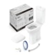 Kit Vaso Sanitário Com Caixa Acoplada Assento PP Soft Close E Itens De Instalação Debba Square Branco Roca - ad458aad-9207-447f-a2c7-81a838ab5402